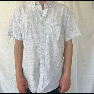 Banana Republic Short Sleeve Slim Fit Button Down M